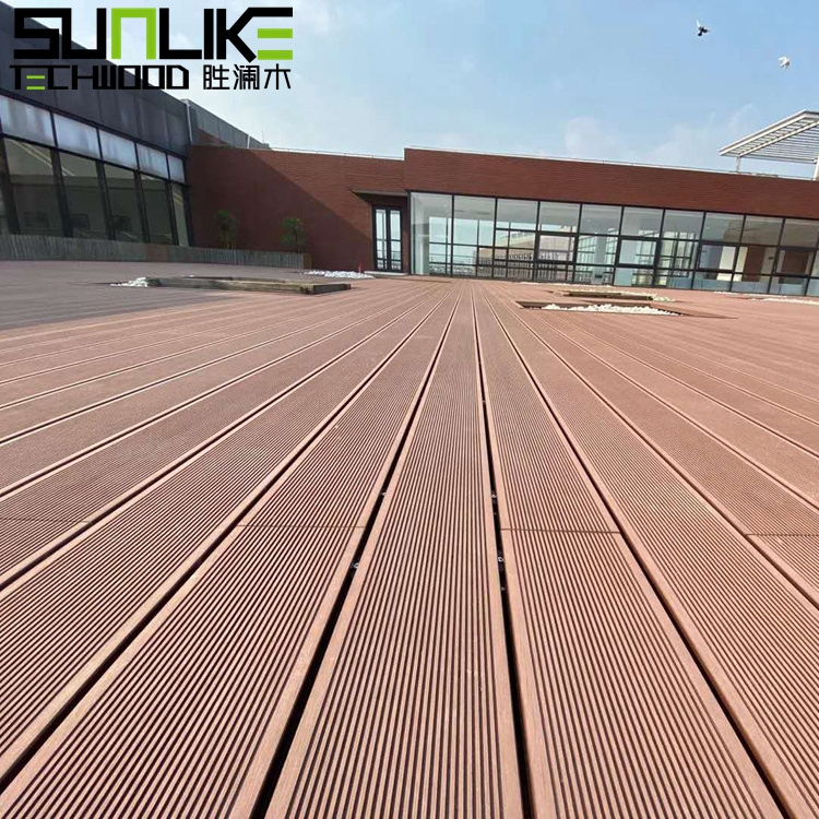 Floor Decking Plastic Sheets Outdoor Wpc Composite Interlock Plastic Base