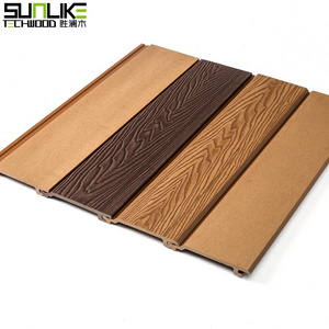 UV-resistant Outdoor Decoration Exterior composite Wpc wall Cladding