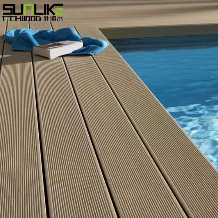 Floor Decking Plastic Sheets Outdoor Wpc Composite Interlock Plastic Base