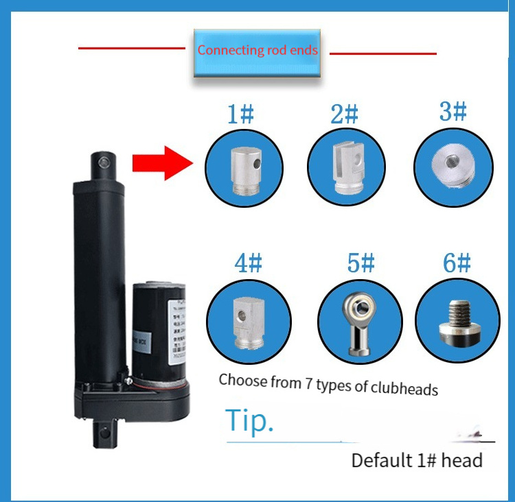 WindyNation (2pcs) 12 Volt 225 lbs Linear Actuators  Up Down DPDT Switch  Mounting Brackets  Connectors