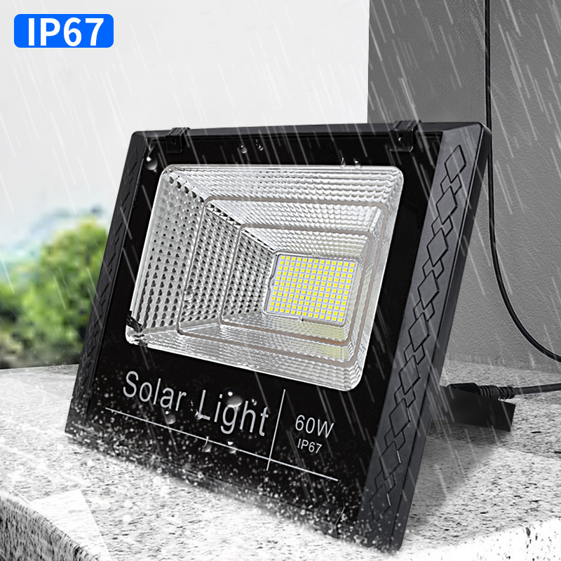 High Efficiency Super Bright IP67 Waterproof 25w 45w 65w 100w 120w 200w Outdoor Led Solar Panel Flood Lights