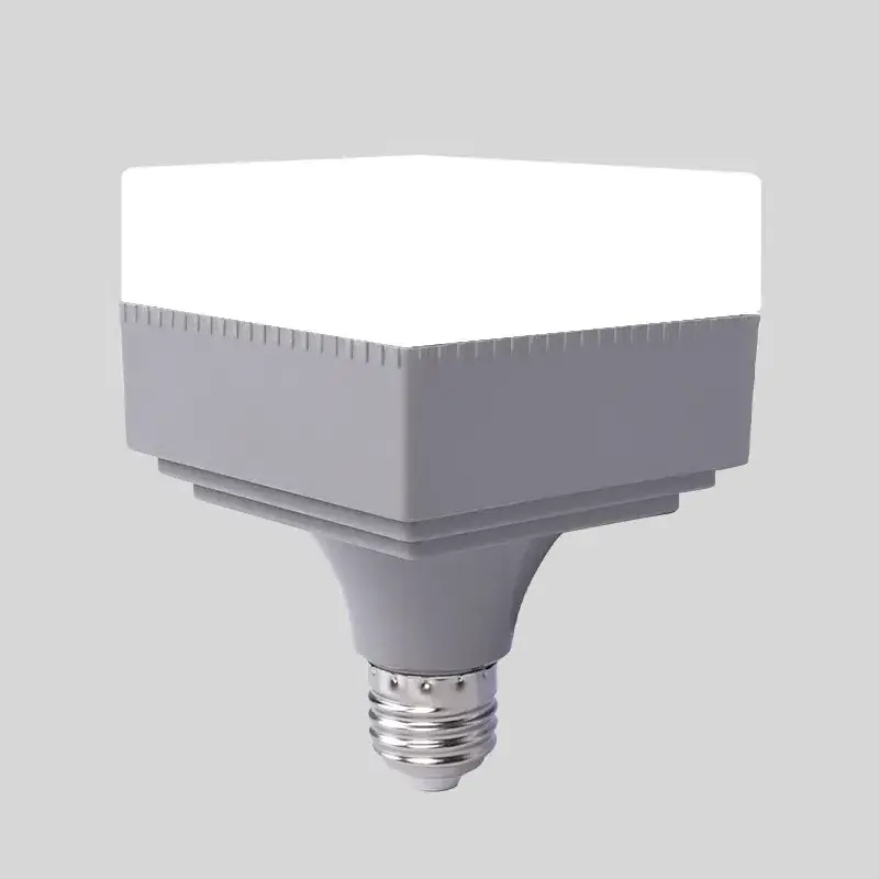 New Design 5W 10W 15W 20W 30W 40W Independent Drive Square Light E27 LED Light decorative led bulb