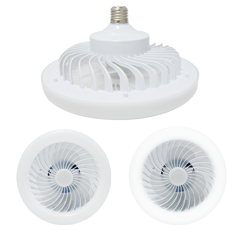 2024 New Design Low Noise 24W 30W 40W 48W 50W LED Fan Light Dimmable Light Modern Ceiling Fan