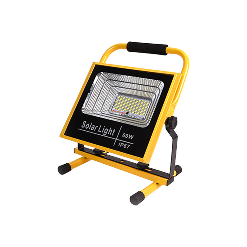 Portable 25W 40W 60w 100W 200W Rechargeable Flashlight Worklight LED Flood Light