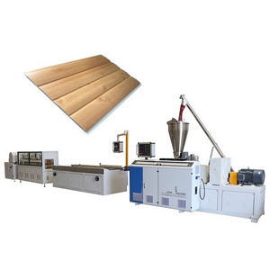 Manufactory Direct Plastic Extruder Wood Polymer Composite Outer Decks Door Board Machine Machinery