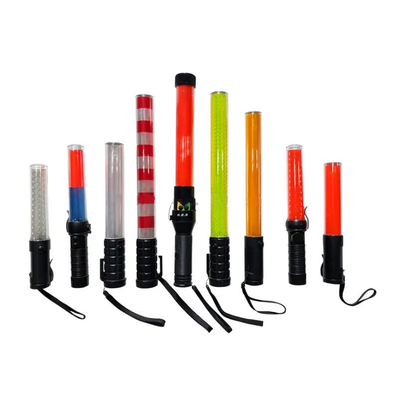 54cm concert led flashlight stick rechargeable traffic control baton traffic wand