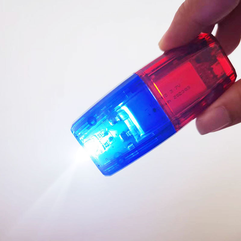 Factory Wholesale Rechargeable Shoulder Mounted Red Blue Strobe Patrol Traffic Strobe Warning Shoulder Light