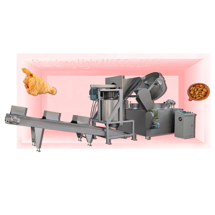 2023  New Edition High Speed Production Industrial Potatoes Fryer Batch Fryer With Gas