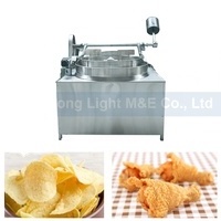 2023  New Edition High Speed Production Industrial Potatoes Fryer Batch Fryer With Gas