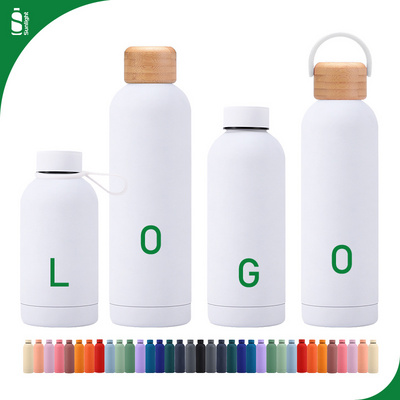 BPA FREE Thermal Water Bottle Custom Logo Double Wall Vacuum Insulated Waterbottle Metal Termos Water Bottle Stainless Steel