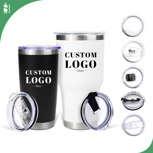 Wholesale Bulk Custom Tumbler Logo Double Wall Vaccum Insulated Tumbler 20oz Travel Mug Coffee Cup 30oz Stainless Steel Tumbler