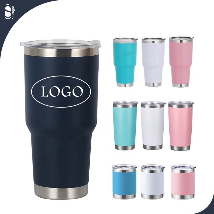 High Quality Coffee Cup Custom Tumbler 30 oz Engraved Logo Outdoor Travel Mug Customizable 30oz Insulated Tumbler Cup For Coffee