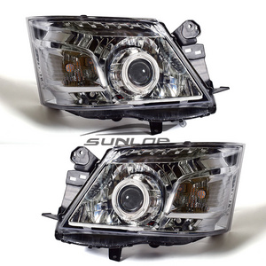 Sunlop Auto Parts Urvan E26 NV350 2013up LED Headlight With Angel Eye Modified Headlamp NS3001 Van Led Car Lights