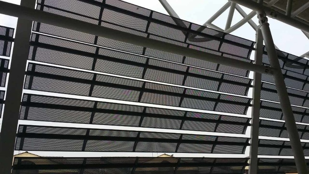 Perforated aluminium sun shades aluminum window louver