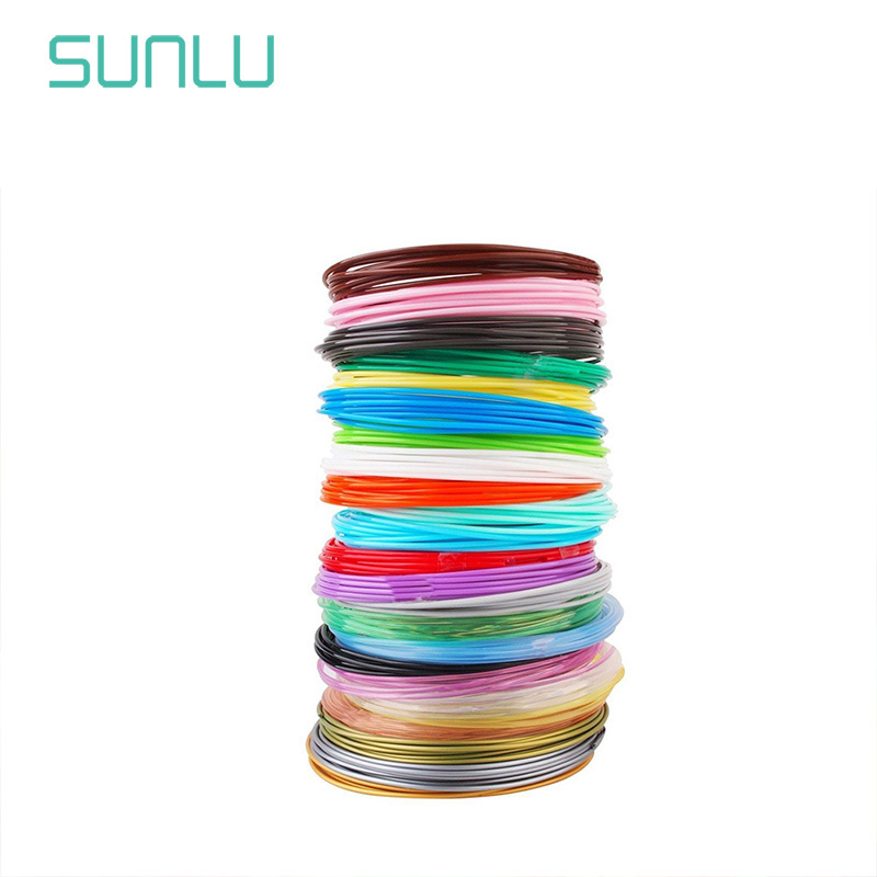 High Quality Factory Direct Pack Refills 1.75 mm hdpe filament for 3d printer pen 20 inch each roll filament