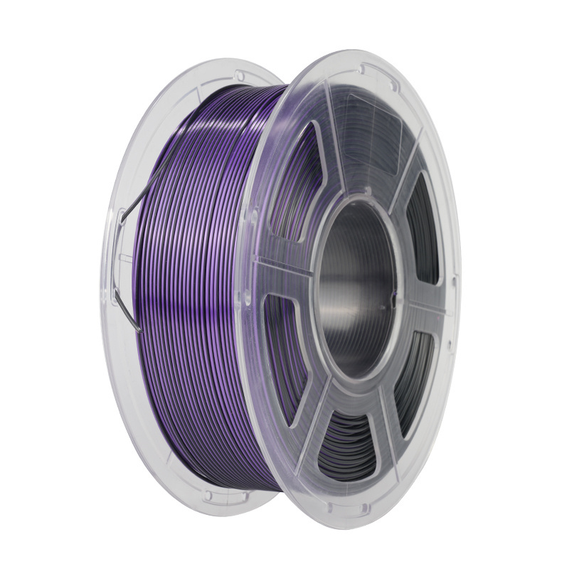 sunlu wholesale high quality 3d printer filament 1,75mm silk pla+ dual color pla filament 1.75mm pla filament