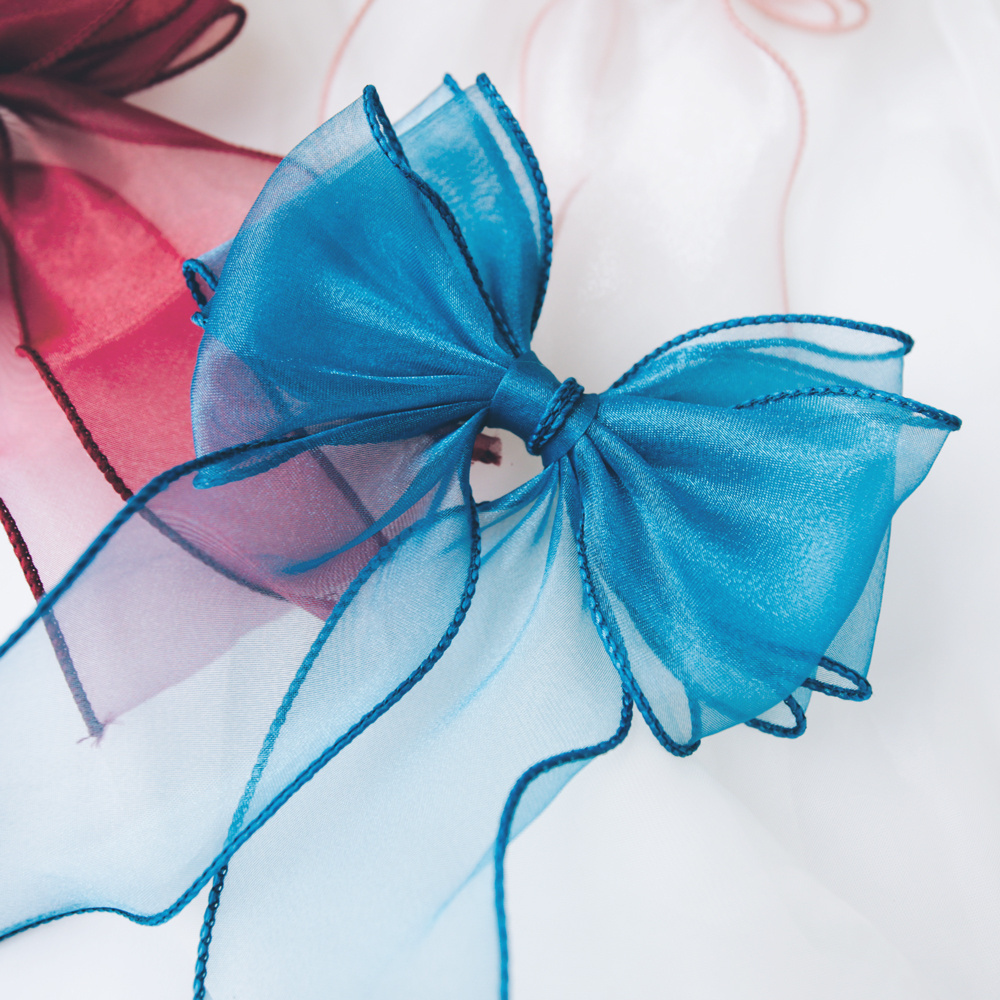 Wholesale Kids Hair Bows For Girls Tulle Hair Accessories Boutique Bow Clip Teens Toddlers Children Princess Barrette Hair Clip