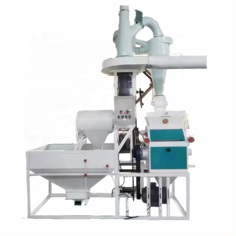 Industry Small Scale Automatic Roller Flour Corn Wheat Flour Mill Maize Milling Machine