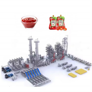 Tomato sauce production line tomato paste production line for sale tomato paste processing machine