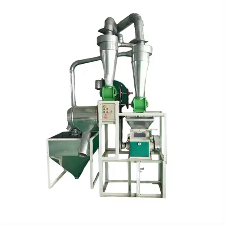 Commercial Electric Flower Corn Maize Grain Wheat Flour Making Milling Machine of Small Flour Mill Grinder Machinery