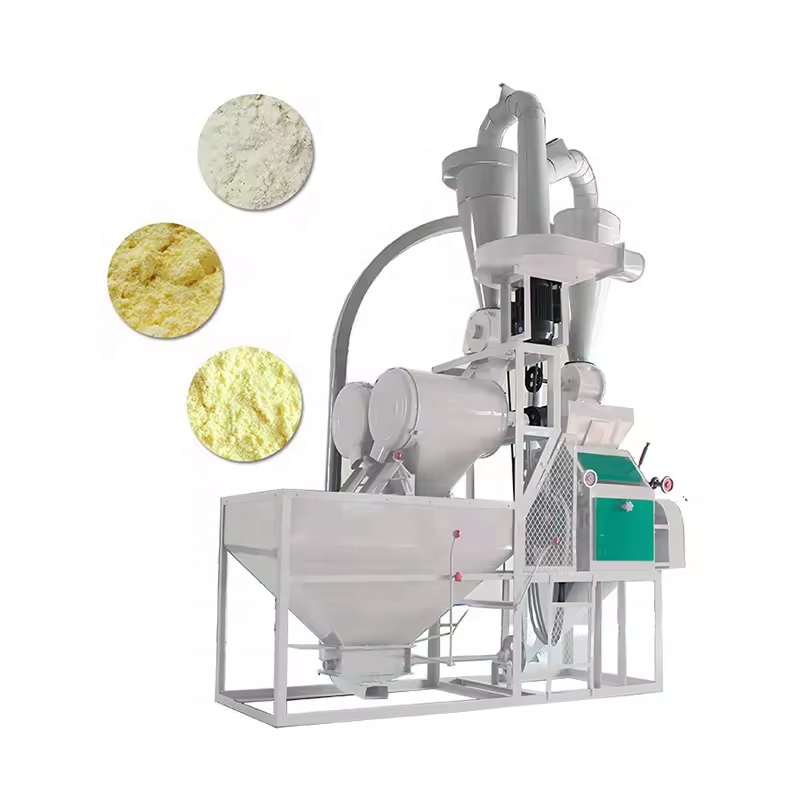 Commercial Electric Flower Corn Maize Grain Wheat Flour Making Milling Machine of Small Flour Mill Grinder Machinery