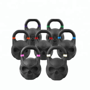 Wholesale 32kg Kettlebell Cast Iron Skull Competition Kettlebell