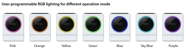 3.6Kw 4kw 48V 5.5Kw 6Kw Off Grid Solar Power System Mppt Charge Controller PV Pure Sine Wave Hybrid Solar Inverter