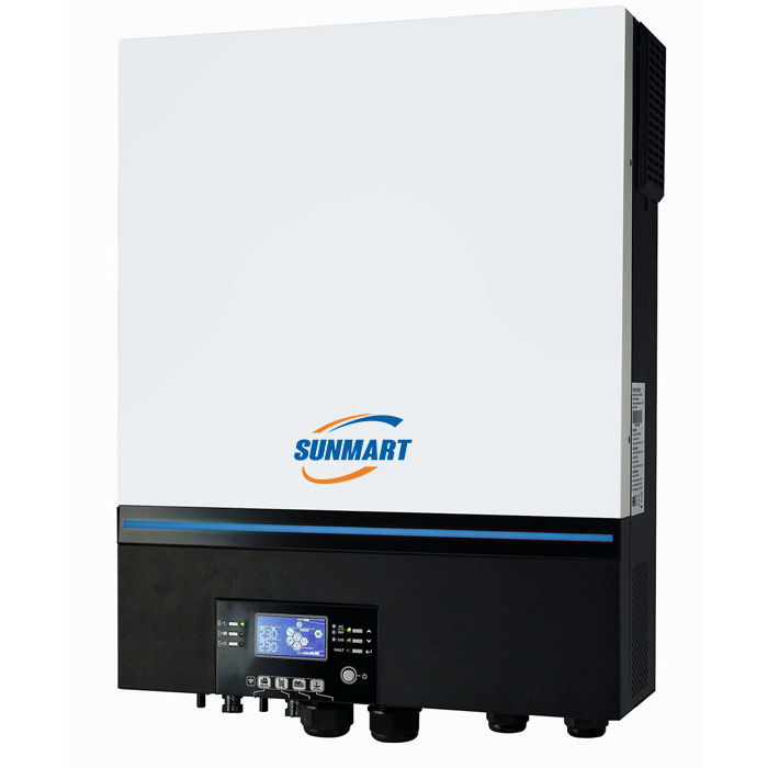 solar inverter 48V 8000 watt  efficient integration with renewable energy sources solar Hybrid Inverter two input interfaces