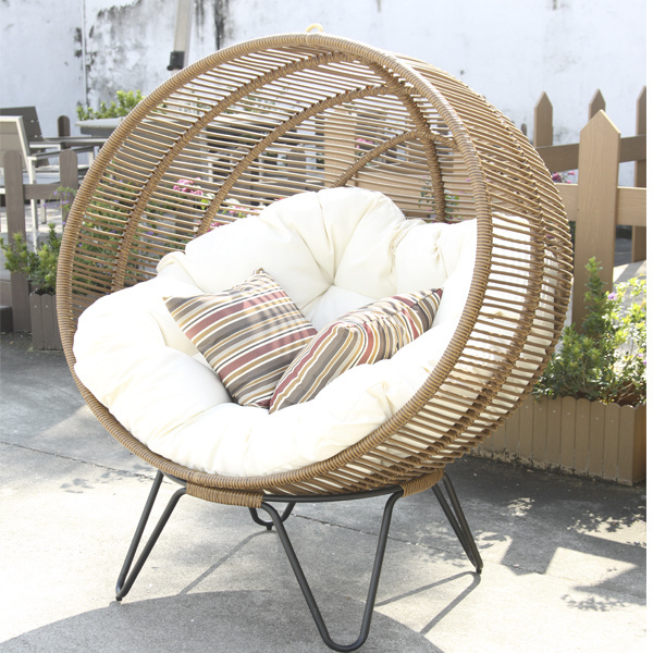 outdoor furniture rattan wicken garden patio Egg swing outdoor swing sets canary