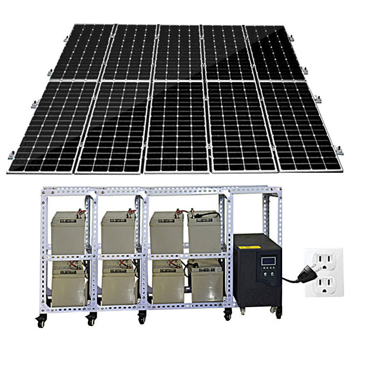 Services Small Solar Panel Photovoltaic Energy And Home Solar System 5Kw Complete For Price