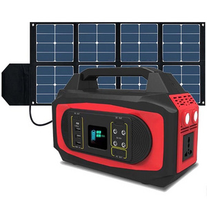 1000W 1Kw Battery Solar Power System Outdoor Kit Off Grid Solar Generator With panel completed set