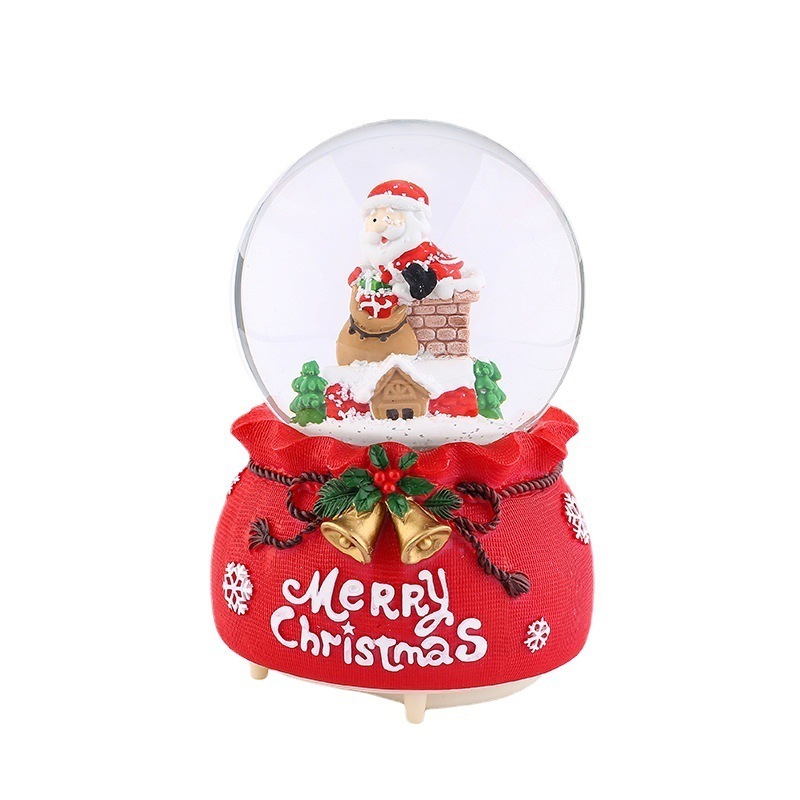 Manufacturers New Design Christmas Snow Globe Christmas Snowball souvenir For Christmas Decoration