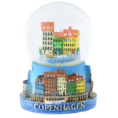 Custom Sweden Snow Globe Sweden Souvenir Polyresin Souvenir Snow Globe