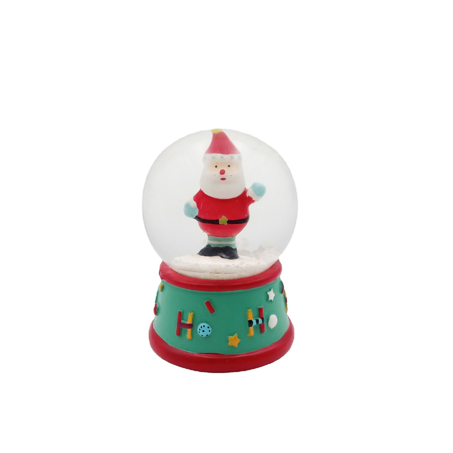 Manufacturers New Design Christmas Snow Globe Christmas Snowball souvenir For Christmas Decoration