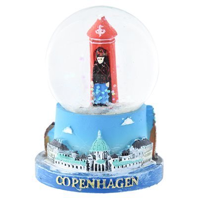 Custom Sweden Snow Globe Sweden Souvenir Polyresin Souvenir Snow Globe