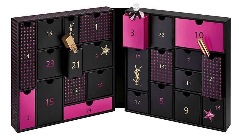 custom printed empty advent christmas calendars beauty advent calendar with cosmetics