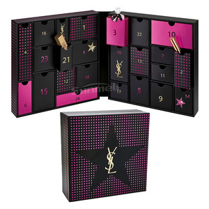 custom printed empty advent christmas calendars beauty advent calendar with cosmetics