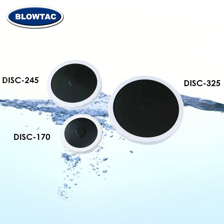 BLOWTAC disc diffuser for wastewater aeration