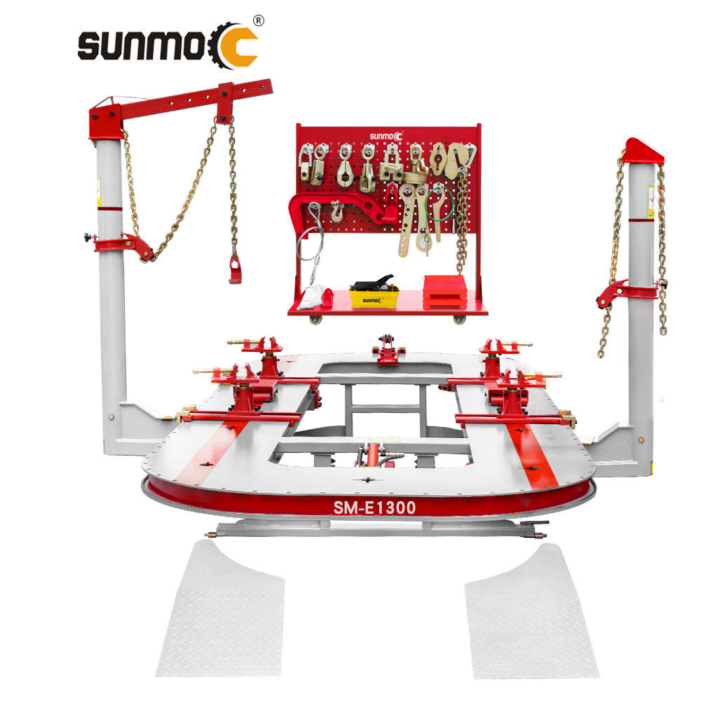 Sunmo car frame machine /pickup truck auto frame machine/ auto body puller rack