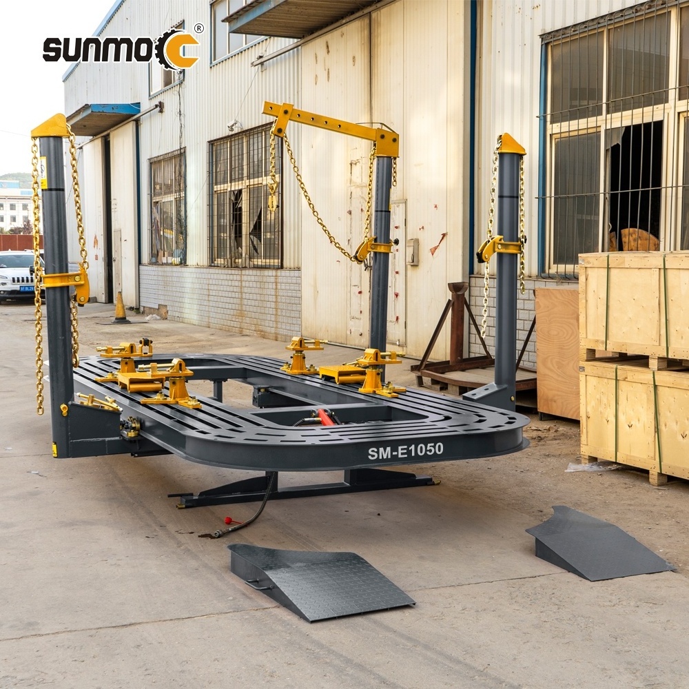 Sunmo Best quality used auto body straightener for sale /Car frame machine /Car rotisserie for sale