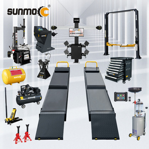 Sunmo one stop full set workshop Garage Equipment Tire Solution tyre balancer Tire Changer 3d four wheel alignment machine Combo