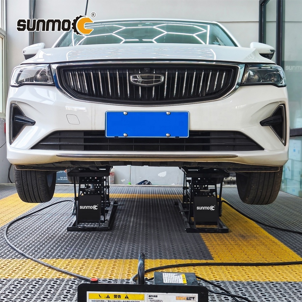 Sunmo Hot Sale 2.5t Mini Scissor Car Lift Auto Mobile portable Quick Jack Car Lifts for home garage