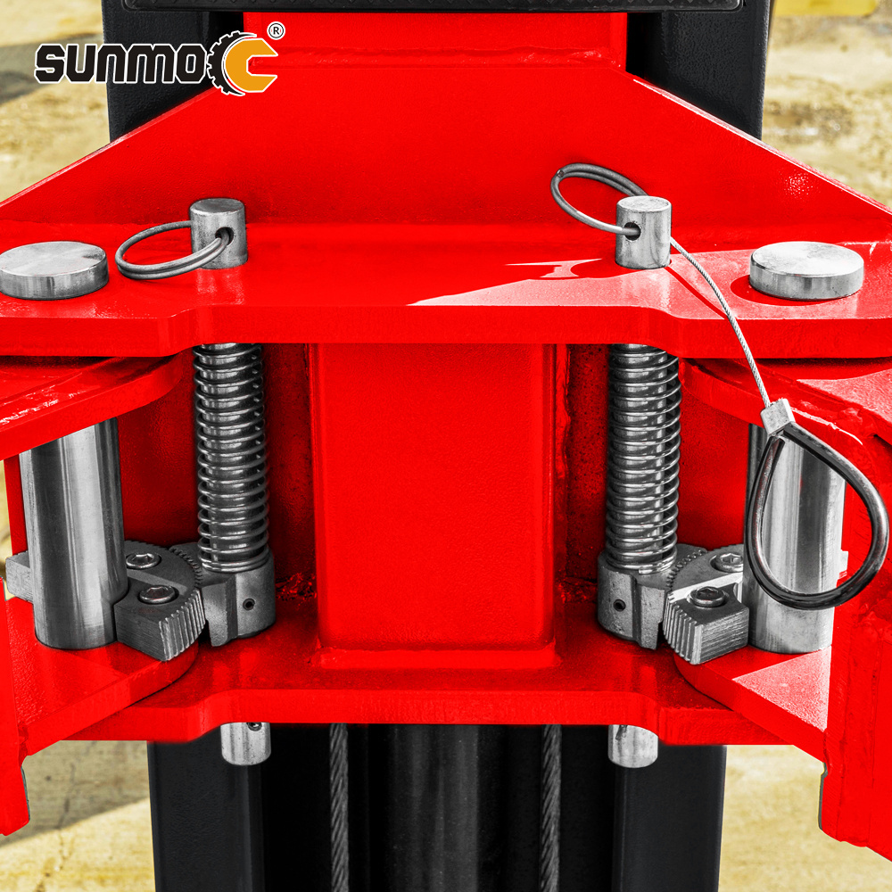 Sunmo 2 Post Car Lift Roadbuck 2 Post Car Lift 4 Ton Single side Release Garage Repair Equipment