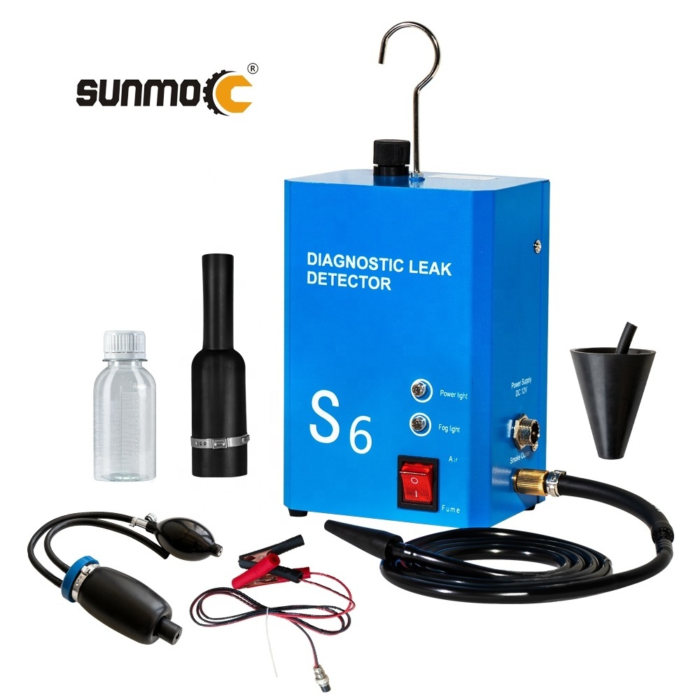 Sunmo Automotive Smoke Machine Leak Detector Diagnostic Tester