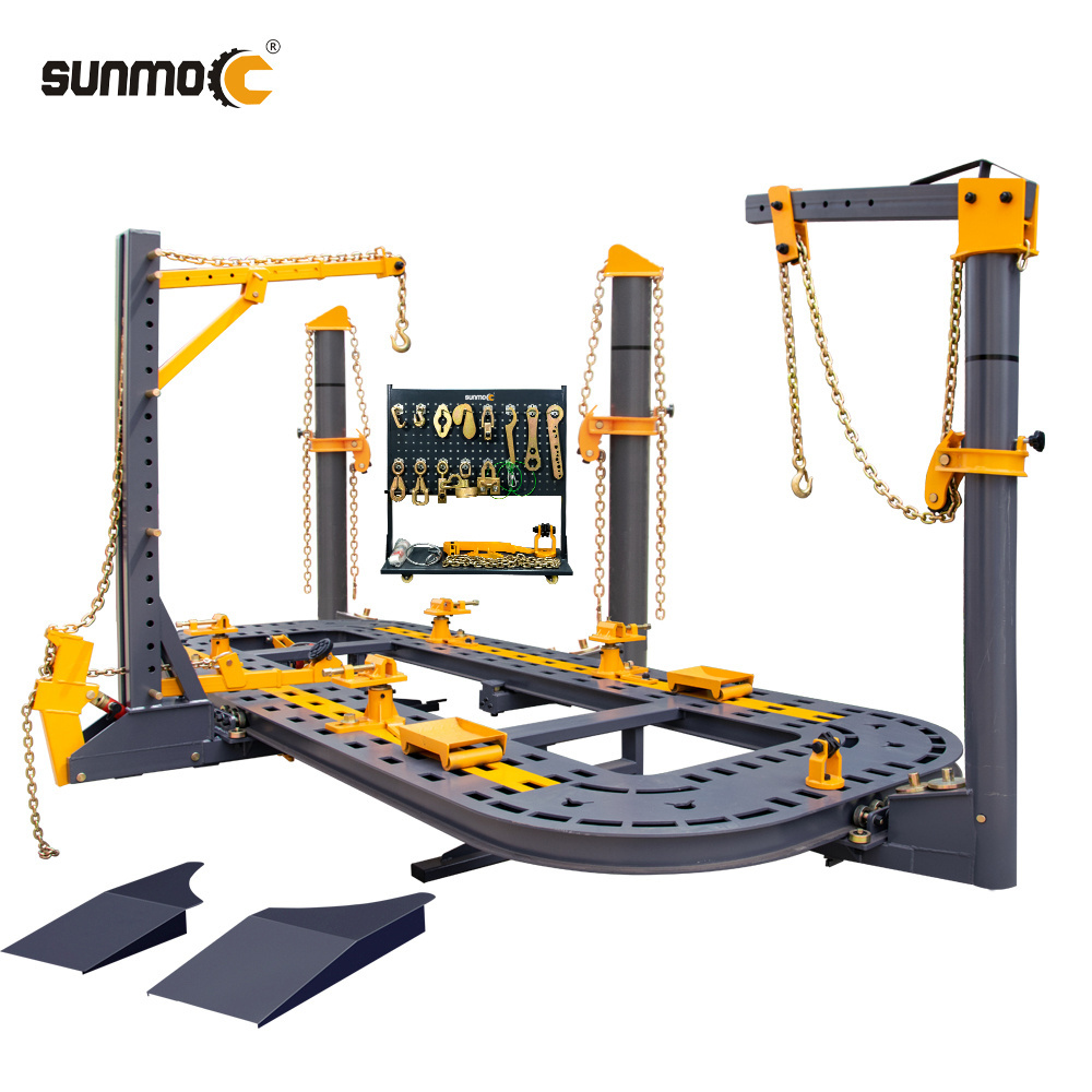 Sunmo Heavy Duty Car Repair System Car Frame Straightening Machine Auto Body car o liner frame machine