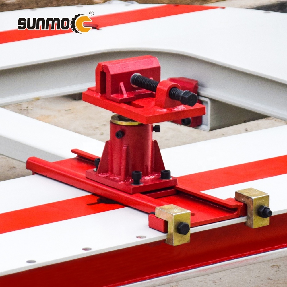 Sunmo I-beam steel autorobot frame machine/portable frame straightener/car body straightening bench