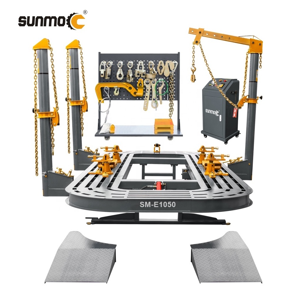 Sunmo China Supplier Autorobot Type Richtbank Auto Frame Machine Chassis Straightening Machine