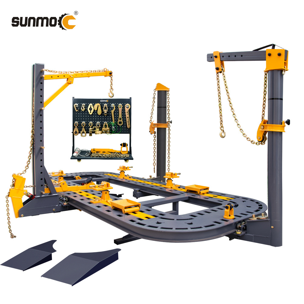 Sunmo Hydraulic cylinder repair bench/car chassis straightener/frame machine