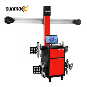 Sunmo SML-90  Triple Mobile Masker Masking Machine Masking Paper Tape Roll Holder Stand for Car Paint