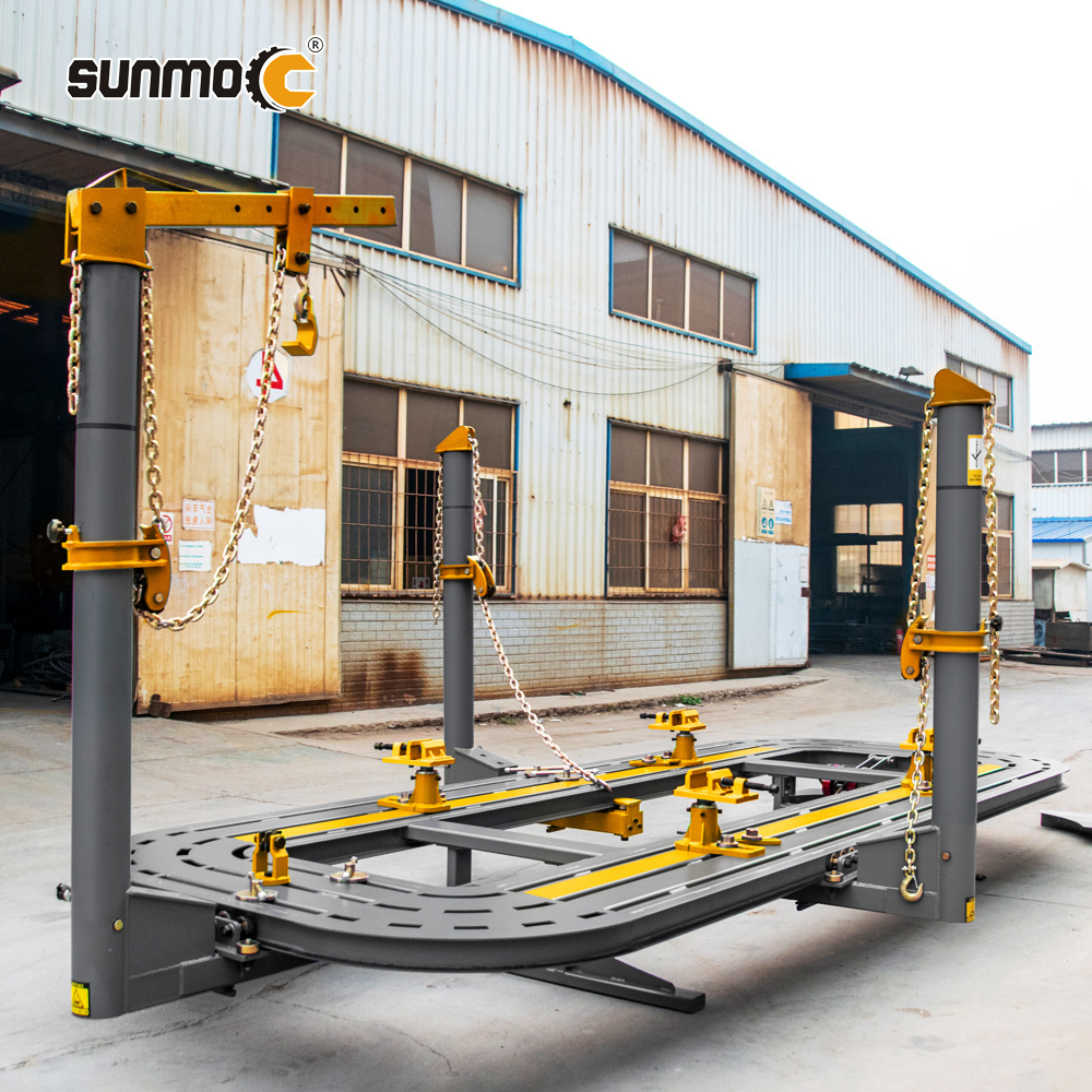 Sunmo spotter auto body repair straightening machine chassis